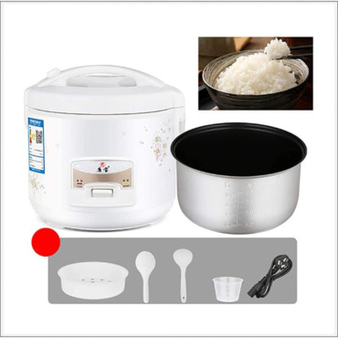 Honent Cuiseur À Riz Cuiseur À Riz Électrique avec Pot Amovible en Acier Inoxydable Antiadhésif Fonction De Réchauffement 2/3/4/5L Tasse Et Cuillère À Mesurer Gratuites, 5L,4l