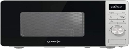 Gorenje MO20A4X Toute la gamme - Micro-ondes (Toute la gamme, Micro-ondes grill, 20 L, 800 W, Boutons, Rotatif, Noir, Métallique)