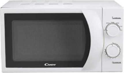 Candy CMW2070M Micro-ondes solo blanc 20 l, 700 W, 6 niveaux de puissance [Classe énergétique A]