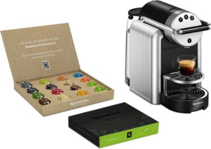 Nespresso Professionnel – Machine à Café Zenius pour Capsules – SAV 1 An Inclus et Capsules Offertes – Adaptée aux Professionnels